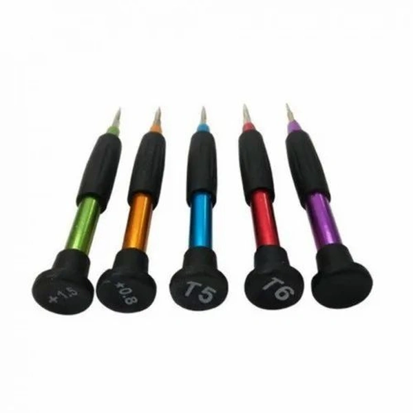 Koocu M8222 Metal Precision Screwdriver (5, Assorted)
