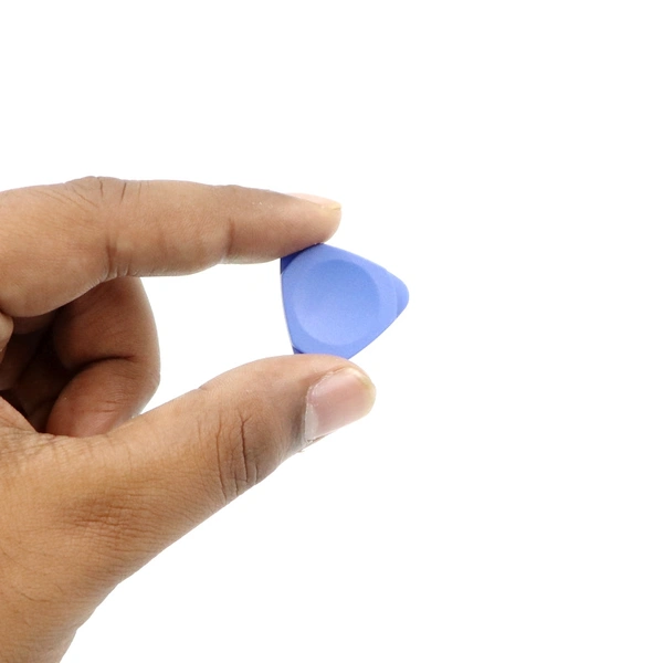 SYT- 881 12pcs Universal Triangle Plastic Pry Opening Tool for iPhone/Mobile Phone/Laptop/Tablet/LCD Screen/Case Disassembly Blue Guitar Picks