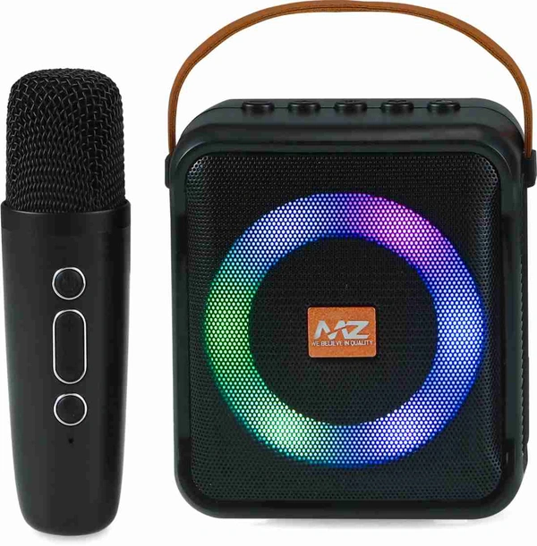 Mz M40vp Karaoke Series  Dynamic Sound With Wireless Mic 2400mAh Battery 20 W Bluetooth Speaker  - Twilight Blue