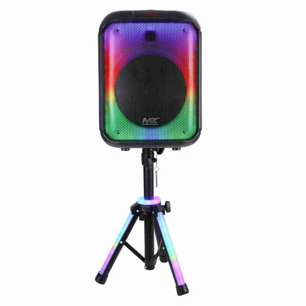 Mz M59vp Bluetooth Speaker With 2 Wireless Mic Eq Setting Super Bass 1600 W Bluetooth Party Speaker 