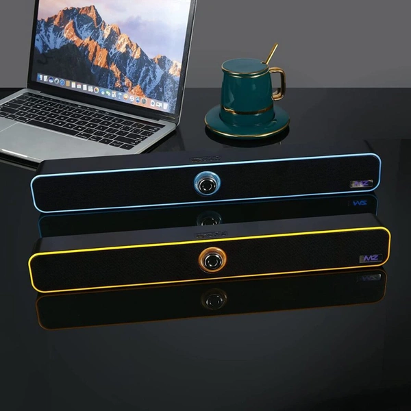 Mz M31 (Protable Home TV Soundbar) Dynamic Thunder Sound 2400mAh Battery 16 W Bluetooth Soundbar For Mobile,  Laptop/PC With In - Built Radio FM,  USB Pendrive & Aux Slot , Tablets 