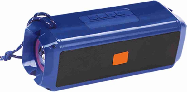 MZ M415SP Portable Bluetooth Speaker Dynamic Thunder Sound with High Bass 10 W Bluetooth Speaker (Blue, Stereo Channel)