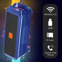 MZ M415SP Portable Bluetooth Speaker Dynamic Thunder Sound with High Bass 10 W Bluetooth Speaker (Blue, Stereo Channel)