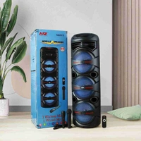 MZ M60VP (PORTABLE KARAOKE SPEAKER) Dynamic Thunder Sound 20W X 3 speaker 60 W Bluetooth Party Speaker  (Multicolor, Stereo Channel) 3.8