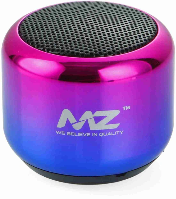 MZ S9 (PORTABLE BLUETOOTH MINI SPEAKER) Dynamic Metal Sound with High Bass 5 W Bluetooth Speaker  (Multicolor, Stereo Channel) 3.7