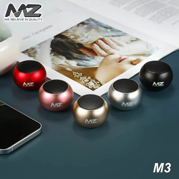 MZ M3 (PORTABLE BLUETOOTH MINI SPEAKER) Dynamic Metal Sound With High Bass 5 W Bluetooth Speaker  (Multicolor, Stereo Channel)
