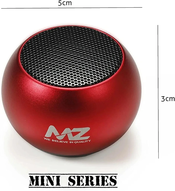 MZ M3 (PORTABLE BLUETOOTH MINI SPEAKER) Dynamic Metal Sound With High Bass 5 W Bluetooth Speaker  (Multicolor, Stereo Channel)