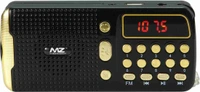 MZ M42VP (PORTABLE BLUETOOTH SPEAKER)Dynamic Sound with Wireless FM & InBuilt Torch FM Radio  (Black)