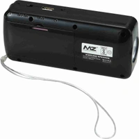 MZ M42VP (PORTABLE BLUETOOTH SPEAKER)Dynamic Sound with Wireless FM & InBuilt Torch FM Radio  (Black)