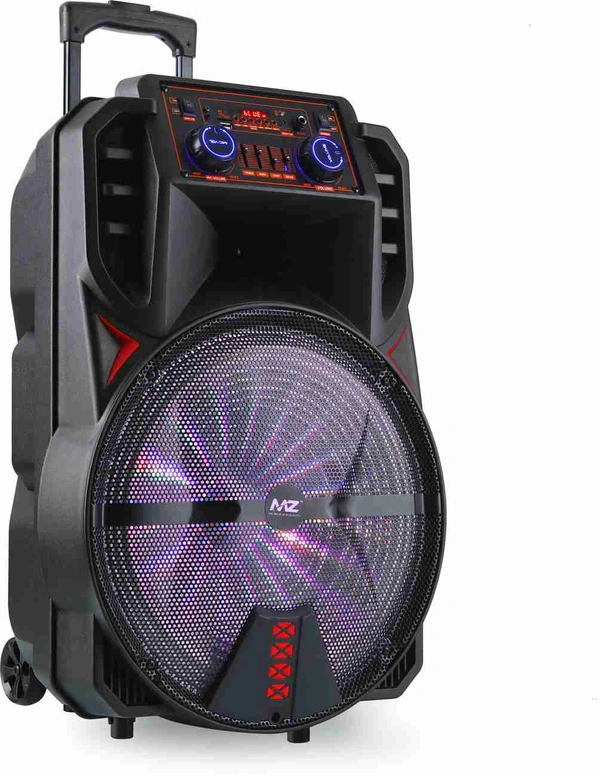 MZ M441SP (PORTABLE KARAOKE SPEAKER) Dynamic Thunder Sound with 2X Wireless Mic 60 W Bluetooth Party Speaker  (Black, Stereo Channel)