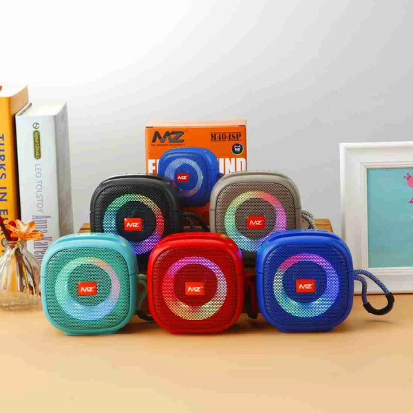 MZ M404SP (PORTABLE BLUETOOTH SPEAKER) Dynamic Thunder Sound, In Built RGB Light 5 W Bluetooth Speaker  (Multicolor, Stereo Channel)
