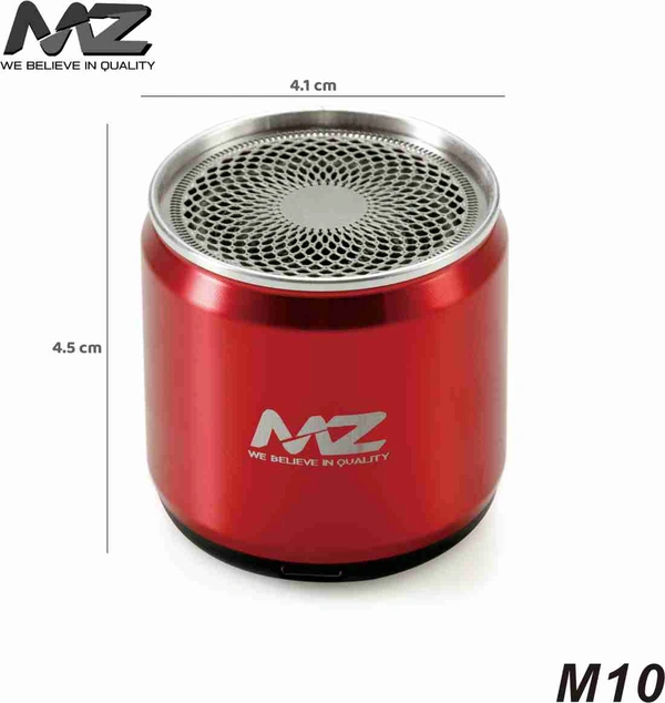 MZ M10 (PORTABLE BLUETOOTH MINI SPEAKER) Dynamic Metal Sound With High Bass 5 W Bluetooth Speaker  (Multicolor, Stereo Channel)