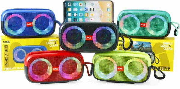 MZ M46VP Wireless Portable Speaker, Size: 6 Inch (L), 10W