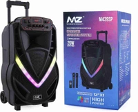 MZ M439SP (PORTABLE KAROAKE SPEAKER) Dynamic Thunder Sound with wireless Mic 20 W Bluetooth Party Speaker
