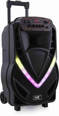 MZ M439SP (PORTABLE KAROAKE SPEAKER) Dynamic Thunder Sound with wireless Mic 20 W Bluetooth Party Speaker