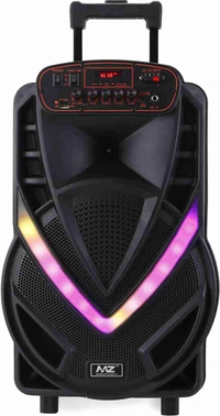 MZ M439SP (PORTABLE KAROAKE SPEAKER) Dynamic Thunder Sound with wireless Mic 20 W Bluetooth Party Speaker