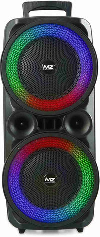 MZ M309 (PORTABLE KAROAKE SPEAKER)Dynamic Thunder Sound with wireless Mic 8X2 Inch 20 W Bluetooth Speaker  (Multicolor, Stereo Channel)