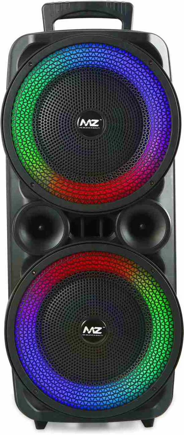MZ M309 (PORTABLE KAROAKE SPEAKER)Dynamic Thunder Sound with wireless Mic 8X2 Inch 20 W Bluetooth Speaker  (Multicolor, Stereo Channel)