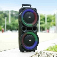 MZ M309 (PORTABLE KAROAKE SPEAKER)Dynamic Thunder Sound with wireless Mic 8X2 Inch 20 W Bluetooth Speaker  (Multicolor, Stereo Channel)