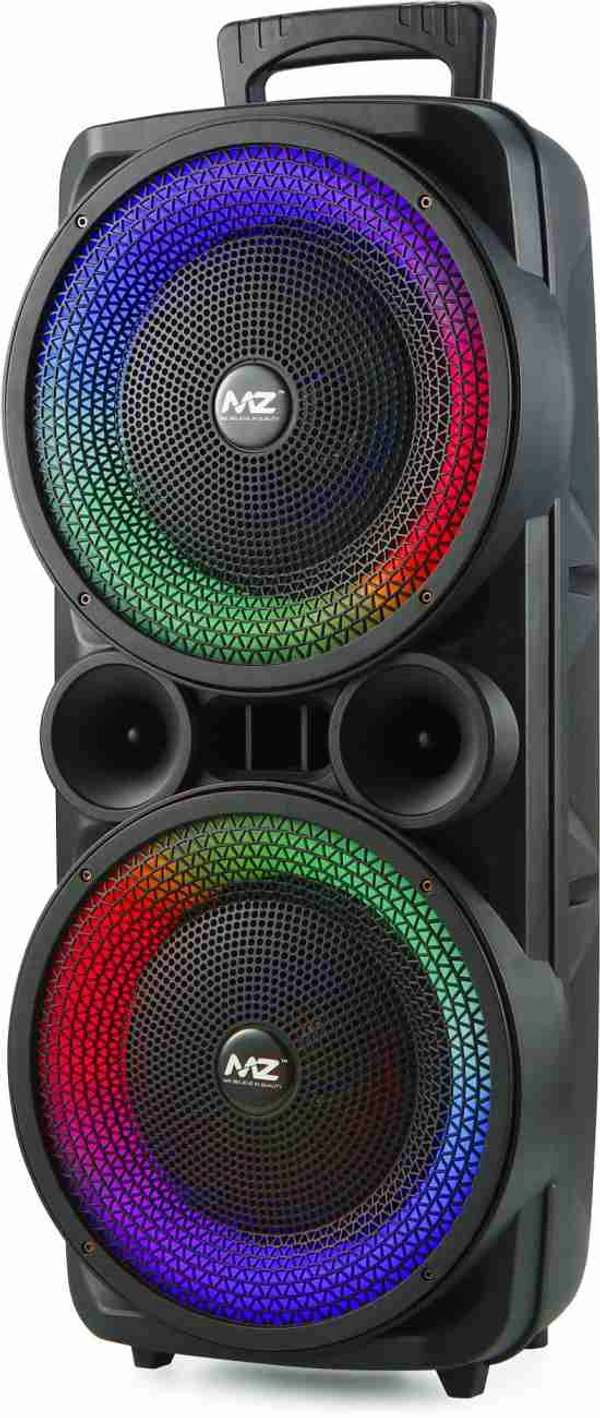MZ M309 (PORTABLE KAROAKE SPEAKER)Dynamic Thunder Sound with wireless Mic 8X2 Inch 20 W Bluetooth Speaker  (Multicolor, Stereo Channel)