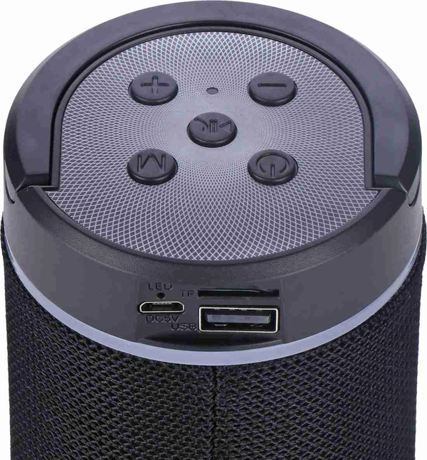 MZ KT125 (PORTABLE BLUETOOTH SPEAKER) Dynamic Thunder Sound With High Bass & Mobile Stand 10 W Bluetooth Speaker (Black, Stereo Channel)