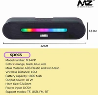 MZ M14VP Bluetooth Speaker 