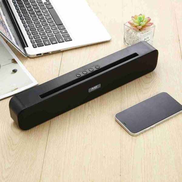 MZ M423SP (PORTABLE HOME TV) Dynamic Thunder Sound 2400mAh Battery 10 W Bluetooth Soundbar  (Multicolor, Stereo Channel)