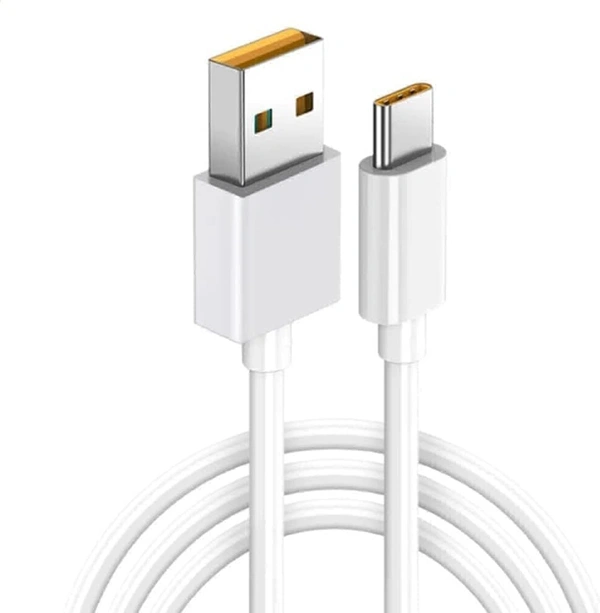 Realme 90w Type C Cable  - 1mt., White