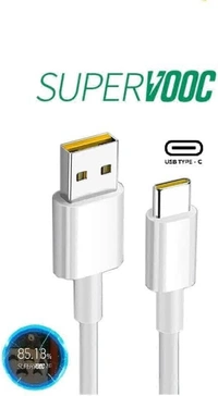 Realme 90w Type C Cable  - 1mt., White