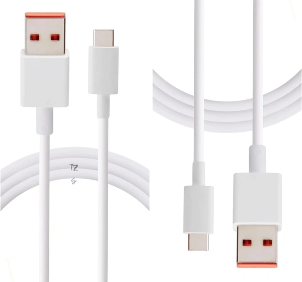 Samsung 90w Type C Cable  - White, 1mt.