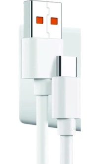 Samsung 90w Type C Cable  - White, 1mt.