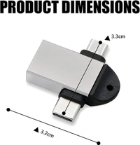 RP 2 In 1 Otg Adapter Micro USB And Type C 