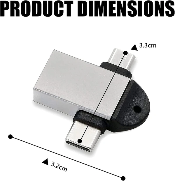 RP 2 In 1 Otg Adapter Micro USB And Type C 