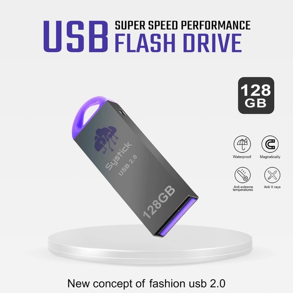 SYSTICK S101 128GB pen Drive Metal Body