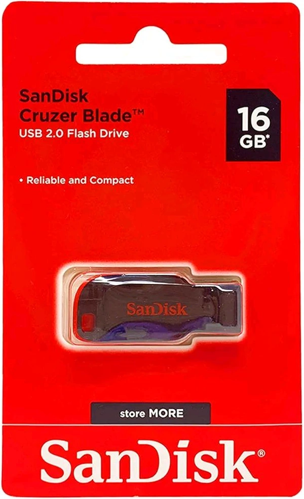 Sandisk 16gb Pendrive (Cruzar Blade)