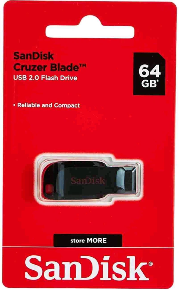 Sandisk 64gb Pendrive (Cruzar Blade)