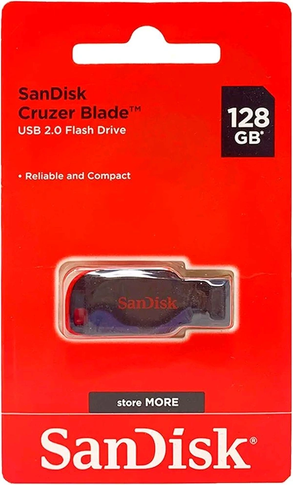Sandisk 128gb Pendrive (Cruzar Blade)