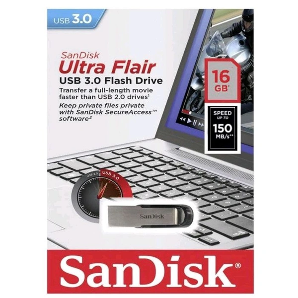 SanDisk 16gb Pendrive Ultra Flair 3.0 