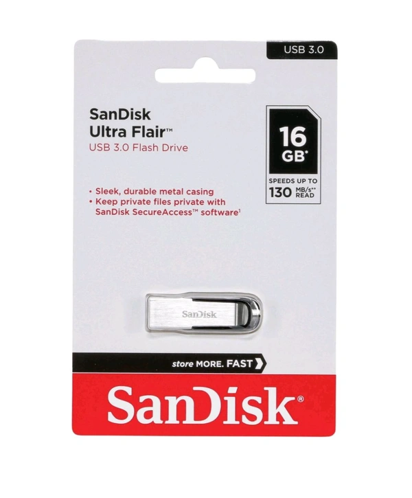 SanDisk 16gb Pendrive Ultra Flair 3.0 