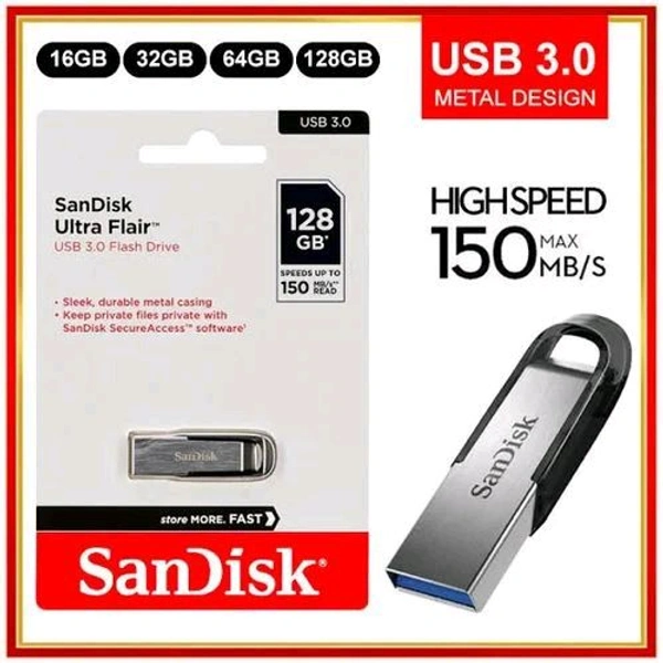 SanDisk 128gb Pendrive Ultra Flair 3.0 