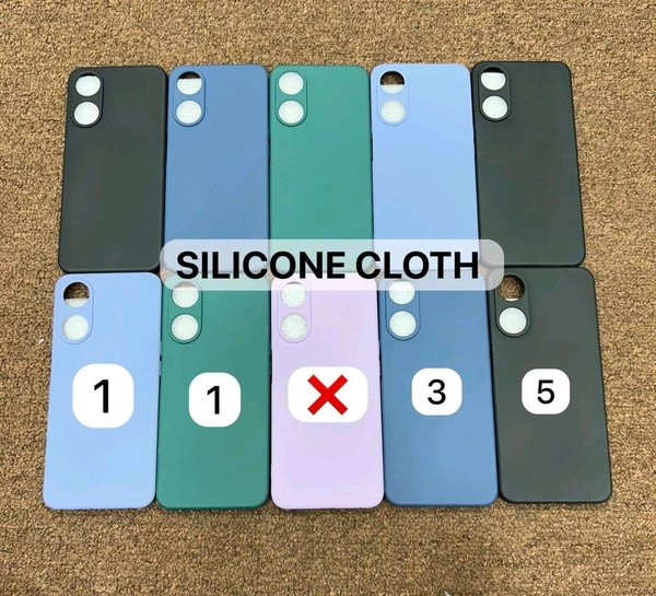 Redmi Note 12 5g Silicon With Cloth Cover 