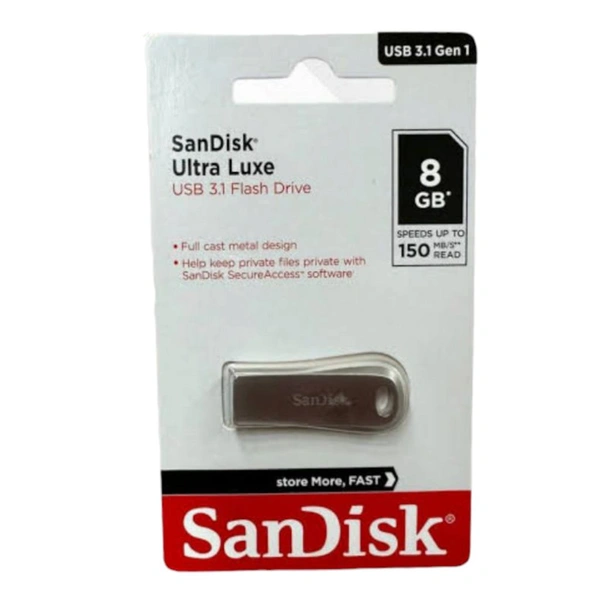 SanDisk 8gb Pendrive Ultra Luxe