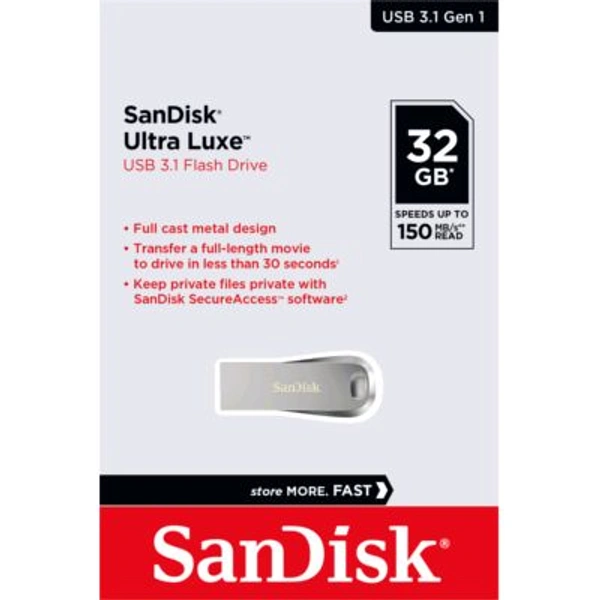 SanDisk 32gb Pendrive Ultra Luxe