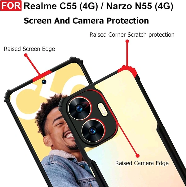 Realme C55 Cover IPACKY China Og Important ( C55 5G/N55 5G)