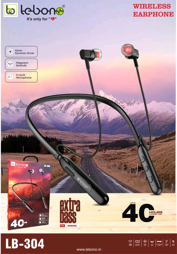 Lebon LB 304 Neckband (6month Warranty)