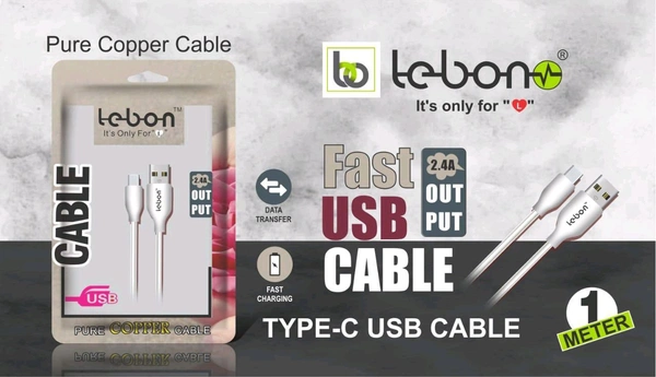 Lebon Type C Cable Poly Peking