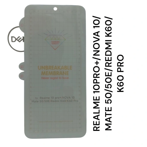 REALME 10PRO+/NOVA 10/MATE 50/50E/REDMI K60/K60 PRO Diamond Membrane