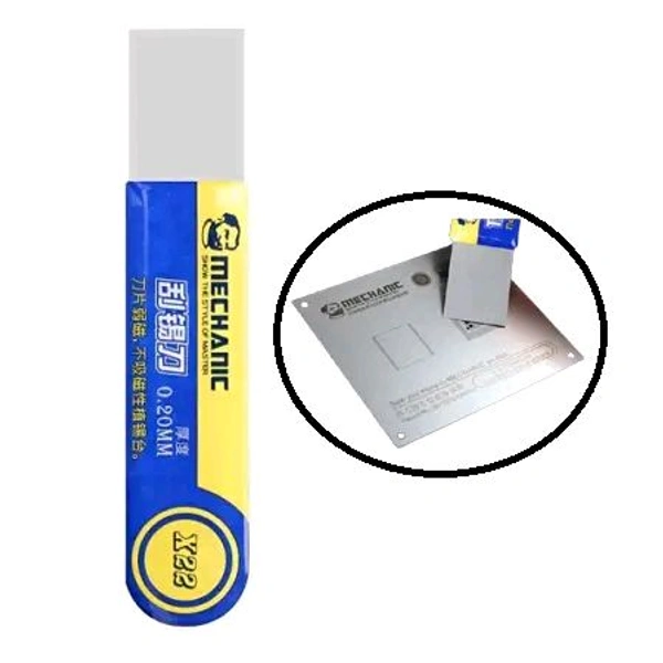 Mechanic X22 & X20 Metal Scraping Tin Knife For Bga Clean Solder Paste