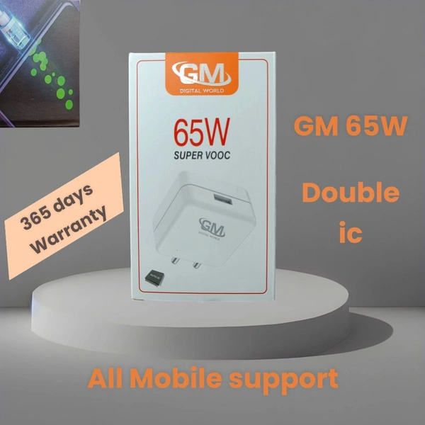 Gm 65w Charger (All Mobile Support) 