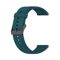 22mm Silicone Smart Watch Belt - Green
